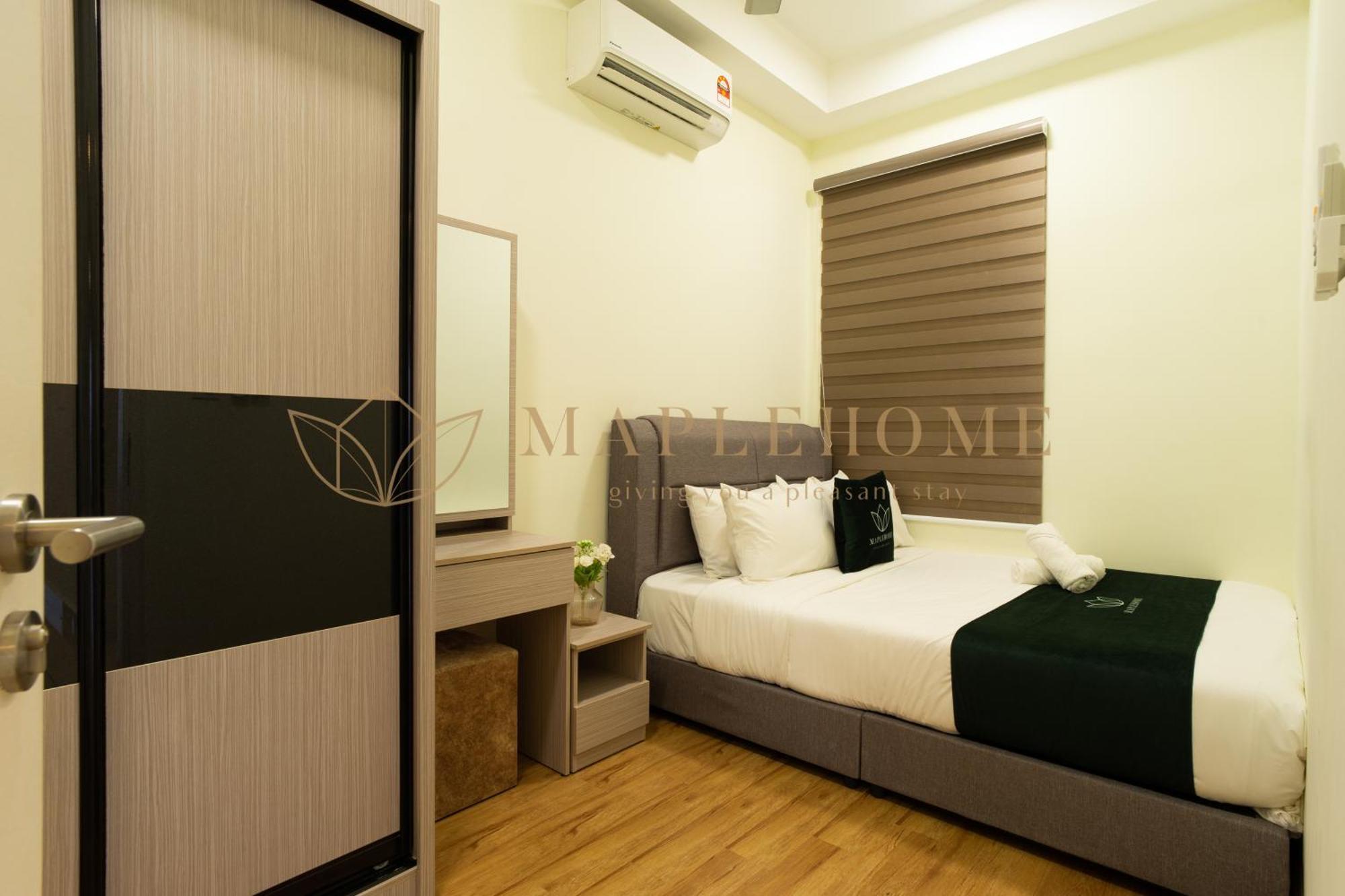 Apartamento The Apple Melaka Habitación foto