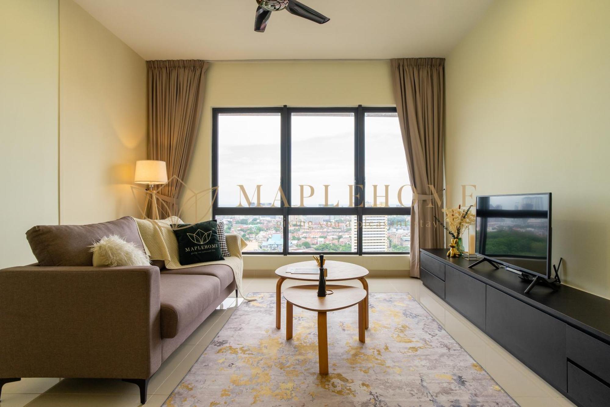 Apartamento The Apple Melaka Habitación foto