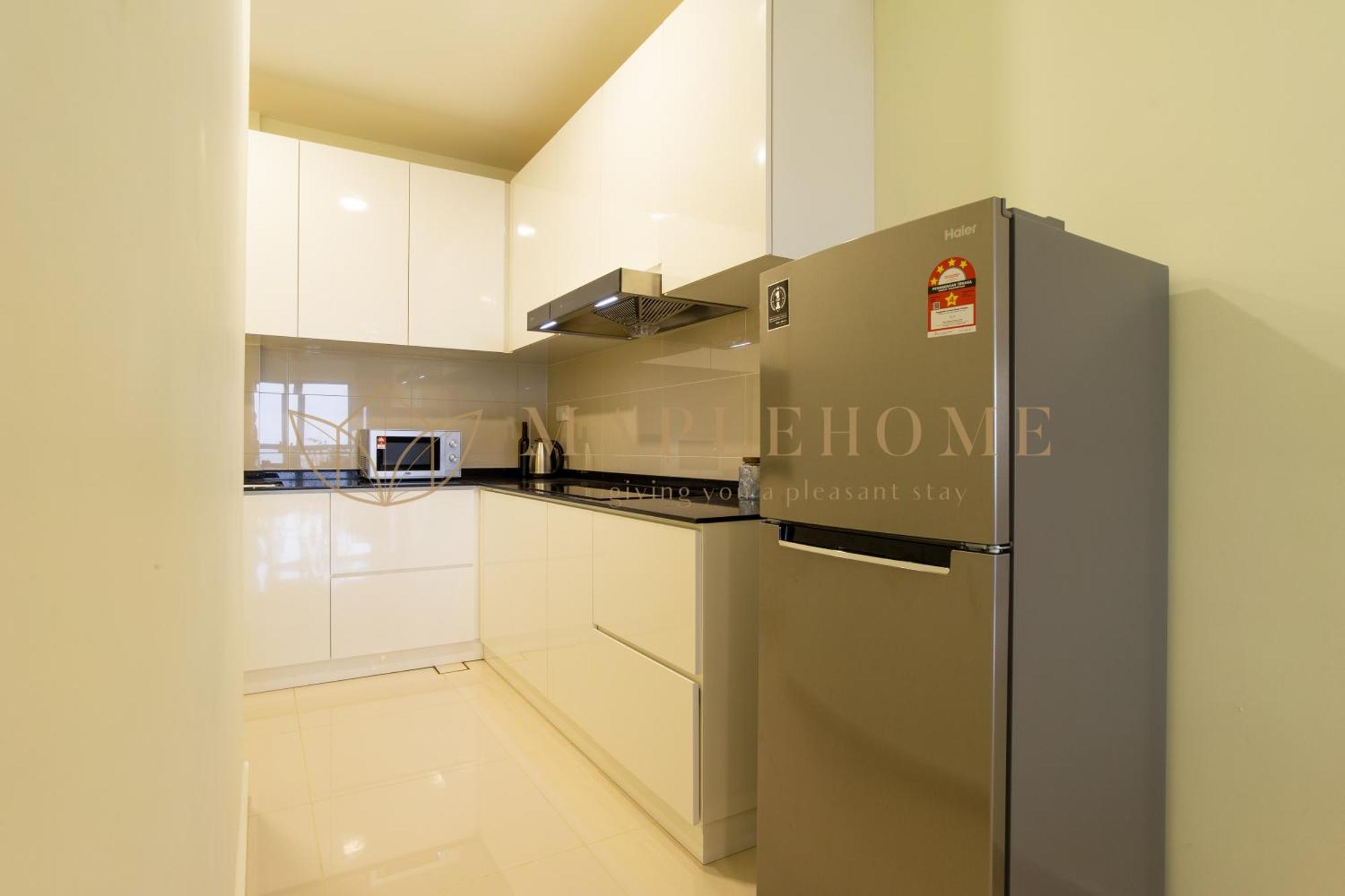 Apartamento The Apple Melaka Habitación foto