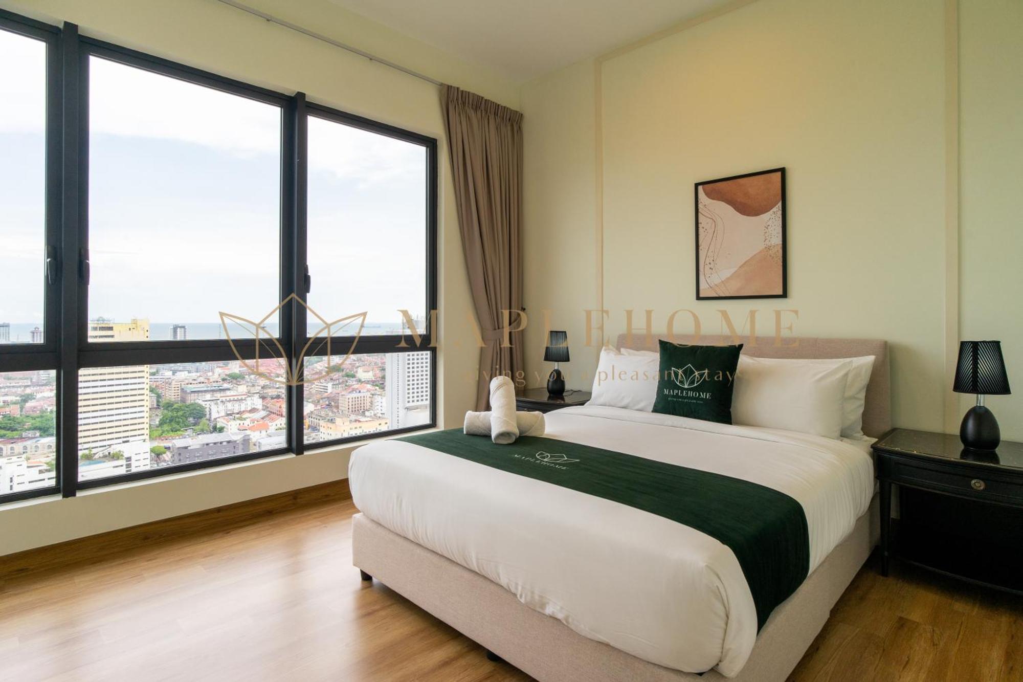 Apartamento The Apple Melaka Habitación foto