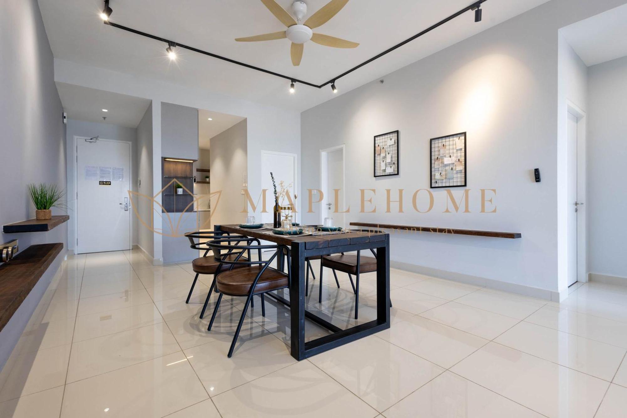 Apartamento The Apple Melaka Habitación foto