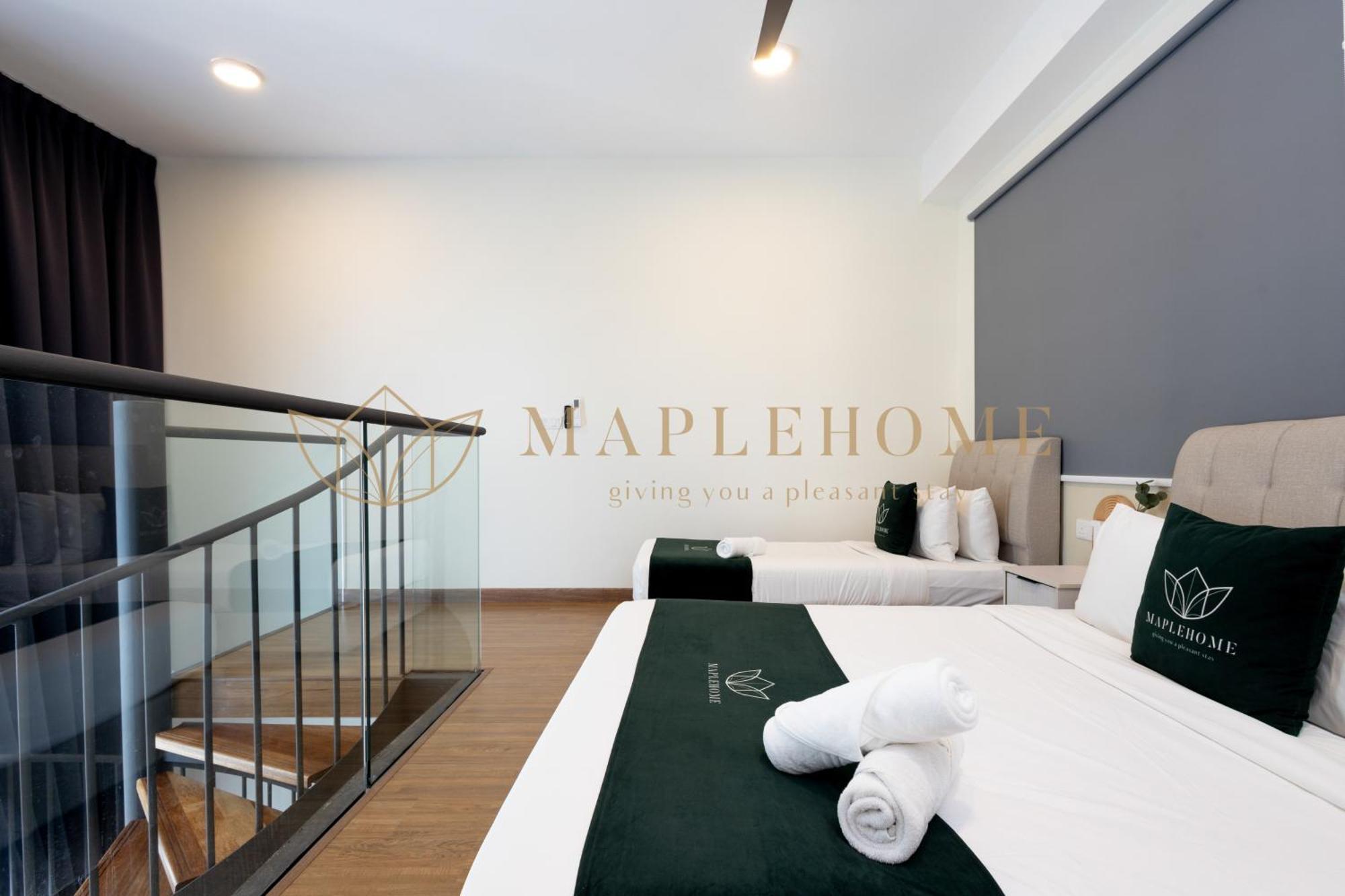 Apartamento The Apple Melaka Habitación foto