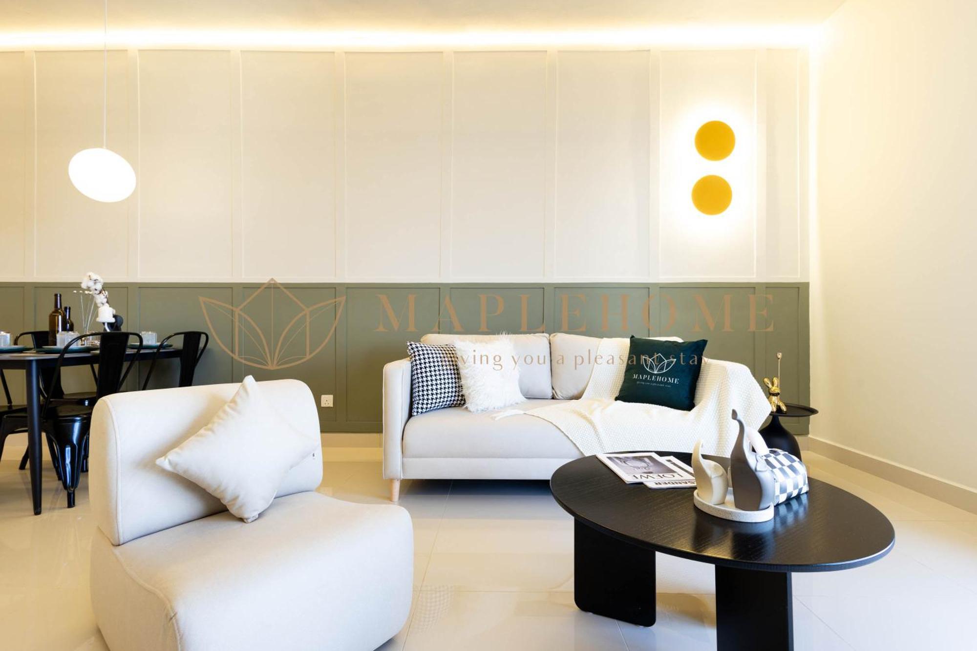 Apartamento The Apple Melaka Habitación foto
