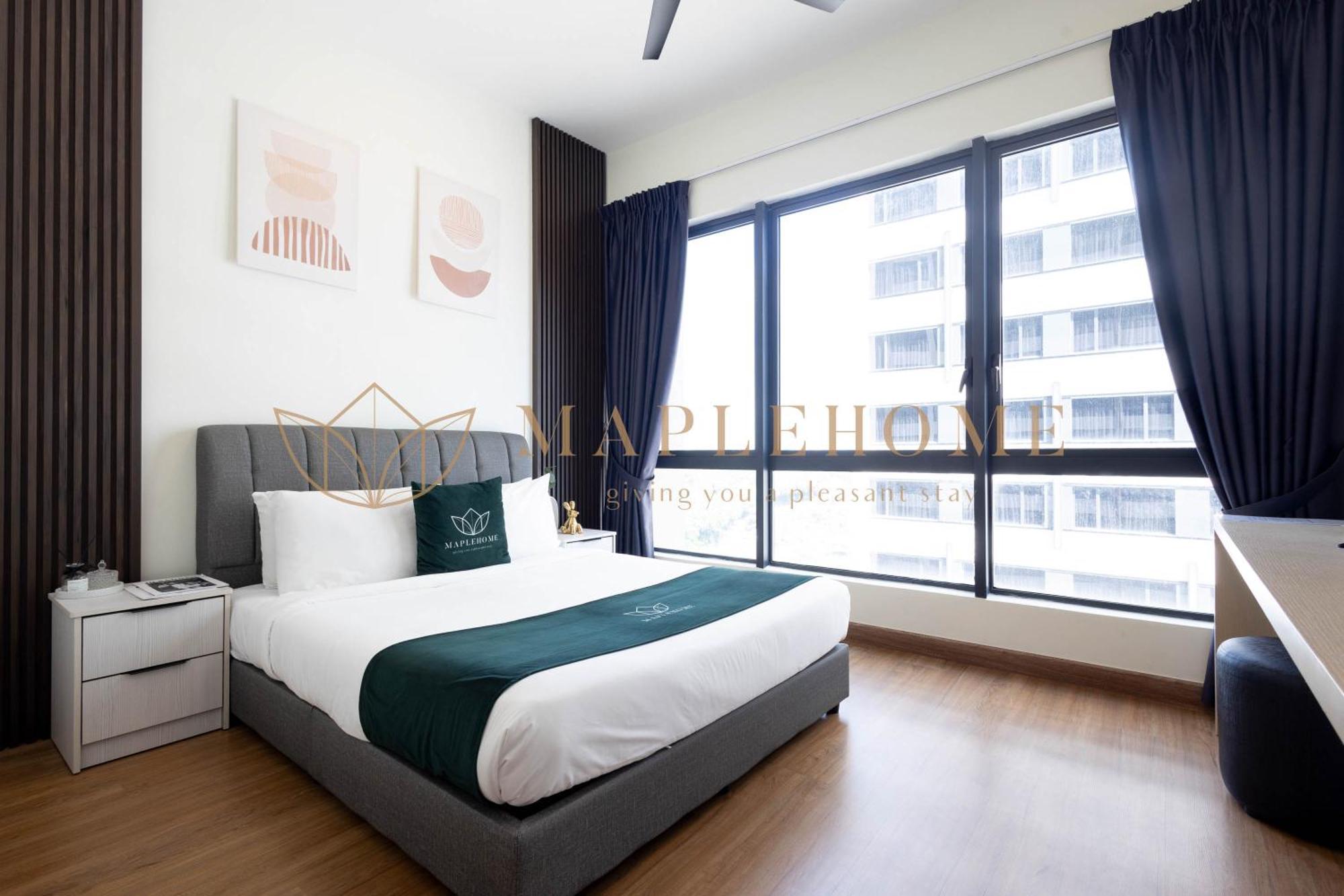 Apartamento The Apple Melaka Habitación foto